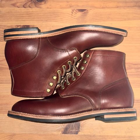 View photo of Grant Stone Diesel Boot in Horween Color 8 Chromexcel