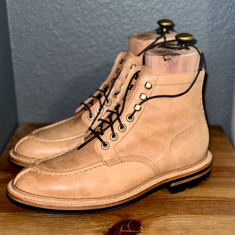 View photo of Grant Stone Ottawa Boot in Incas Natural Kangaroo