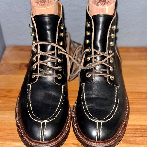 Search result thumbnail of Grant Stone Ottawa Boot in Horween Black Chromexcel