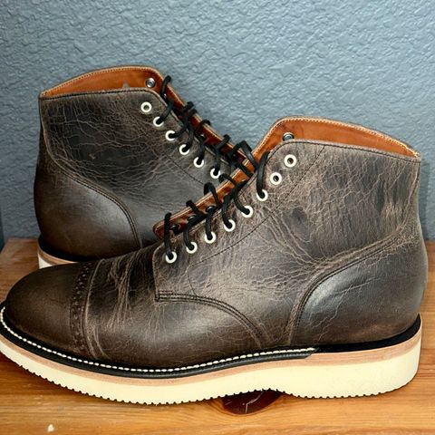 Grant Stone Garrison Boot in Gallun Teton Waxy Stag