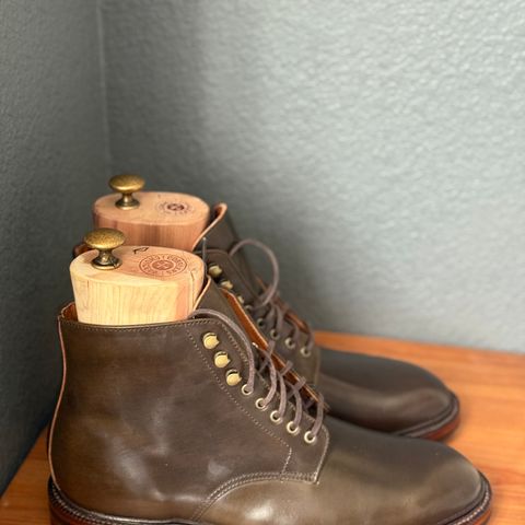Grant Stone Edward Boot in Horween Maduro Shell Cordovan