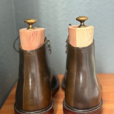 Grant Stone Edward Boot in Horween Maduro Shell Cordovan