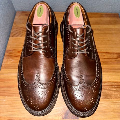 Grant Stone Longwing in Horween Crimson Chromexcel