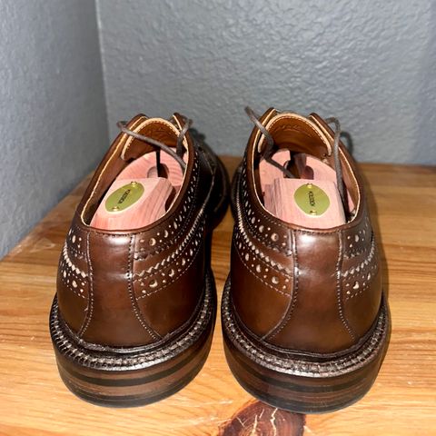 Grant Stone Longwing in Horween Crimson Chromexcel