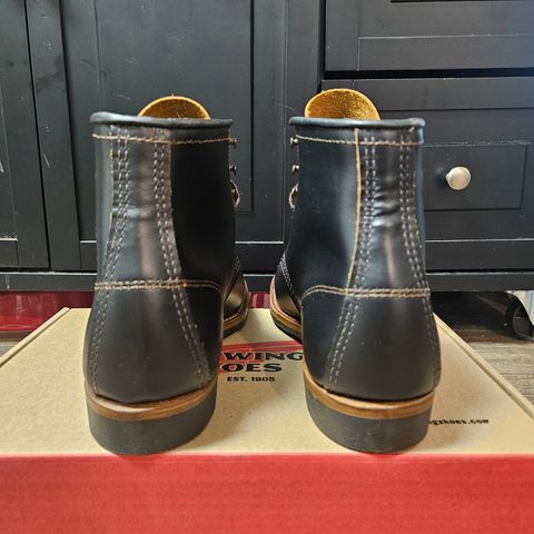 Red Wing Beckman Flatbox in S.B. Foot Black Klondike