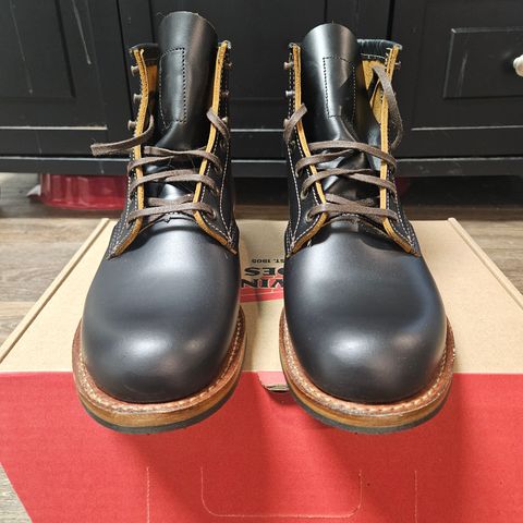 Red Wing Beckman Flatbox in S.B. Foot Black Klondike