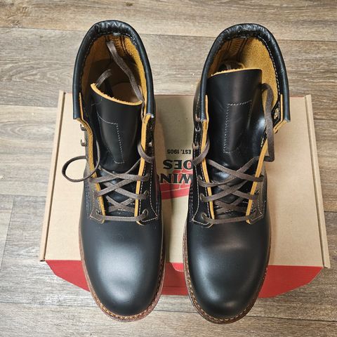Red Wing Beckman Flatbox in S.B. Foot Black Klondike