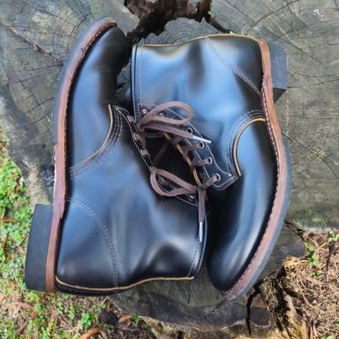 Red Wing Beckman Flatbox in S.B. Foot Black Klondike