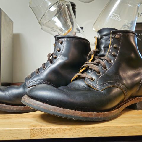 Red Wing Beckman Flatbox in S.B. Foot Black Klondike