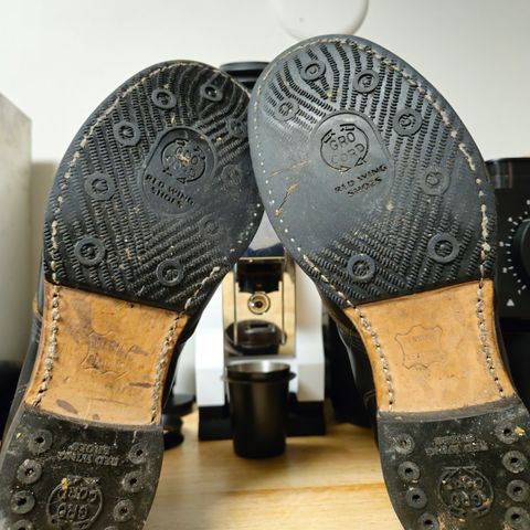 Red Wing Beckman Flatbox in S.B. Foot Black Klondike