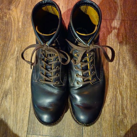 Red Wing Beckman Flatbox in S.B. Foot Black Klondike
