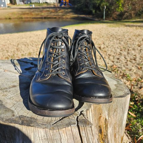 Red Wing Beckman Flatbox in S.B. Foot Black Klondike
