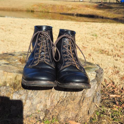 Red Wing Beckman Flatbox in S.B. Foot Black Klondike