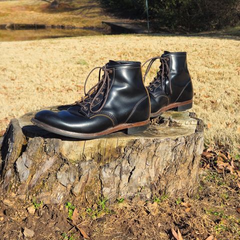 Red Wing Beckman Flatbox in S.B. Foot Black Klondike