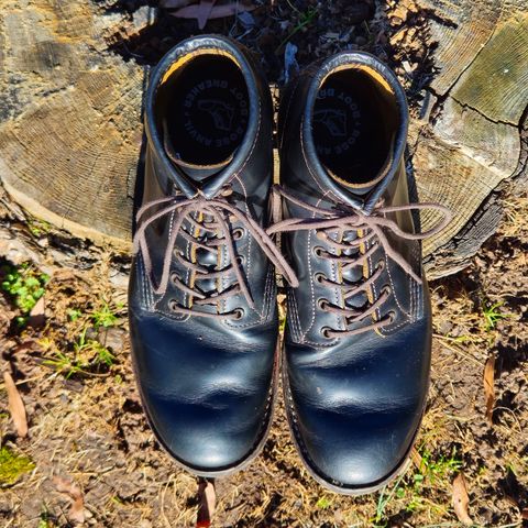Red Wing Beckman Flatbox in S.B. Foot Black Klondike