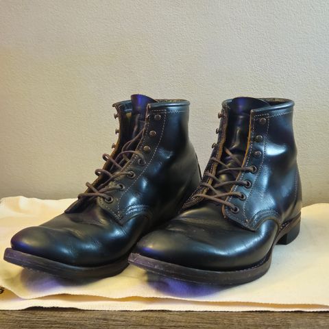 Red Wing Beckman Flatbox in S.B. Foot Black Klondike