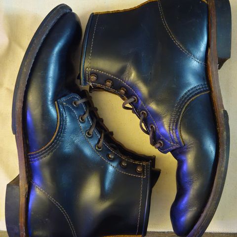 Red Wing Beckman Flatbox in S.B. Foot Black Klondike