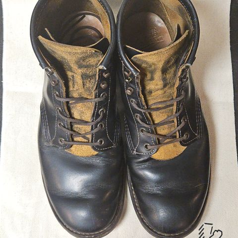 Red Wing Beckman Flatbox in S.B. Foot Black Klondike