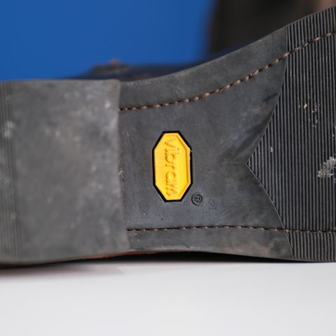 Briselblack The Stride Side Zip Boots in Maryam Natural Horsebutt Overdyed Black