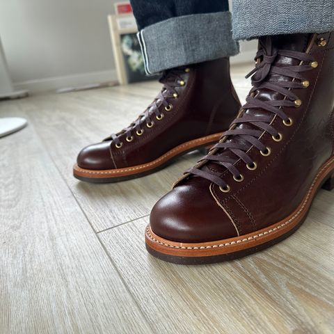 John Lofgren Monkey Boots in Shinki Timber Oiled Horsebutt