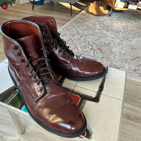 Allen Edmonds Higgins Mill in Horween Color 8 Shell Cordovan