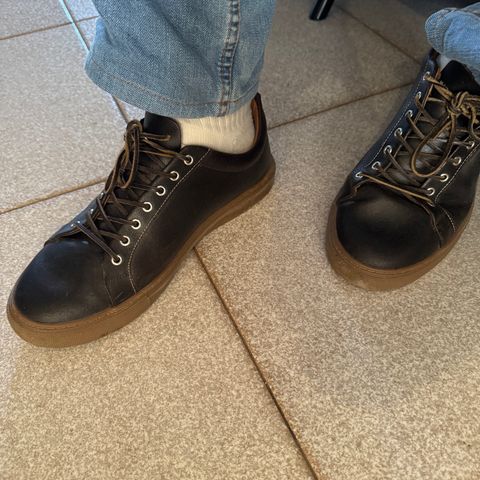 Thursday Premier Low Top in Horween Waxed Cacao