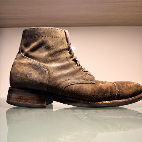 Thursday Captain in Dark Olive WeatherSafe Suede