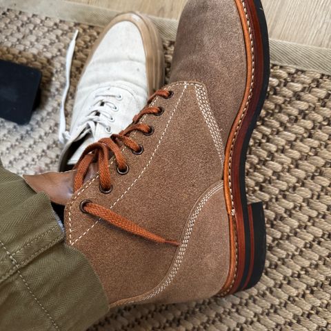John Lofgren M-43 Service Shoes in Horween Natural Chromexcel Roughout