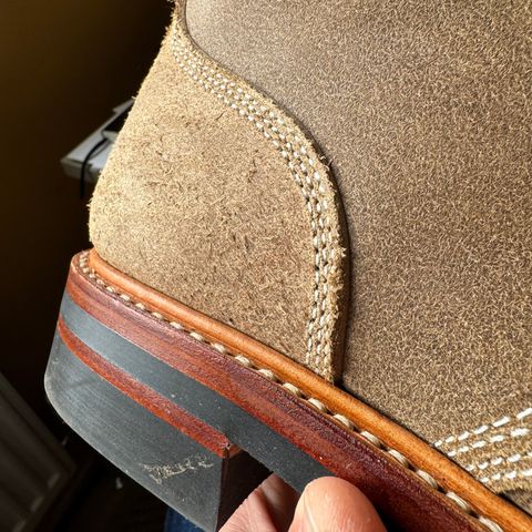 John Lofgren M-43 Service Shoes in Horween Natural Chromexcel Roughout