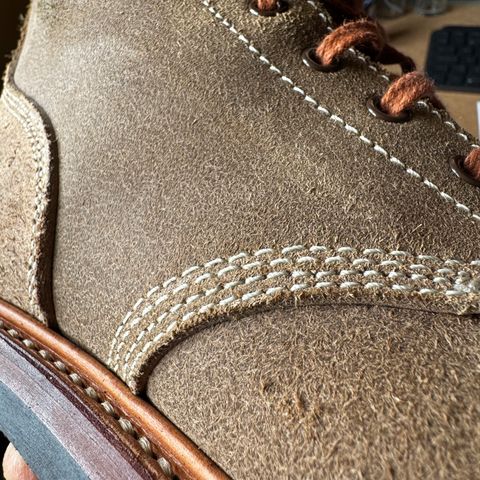 John Lofgren M-43 Service Shoes in Horween Natural Chromexcel Roughout