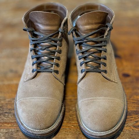 Viberg Service Boot PCT in Horween Marine Field Roughout
