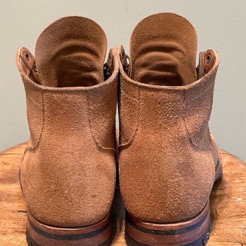 Viberg Service Boot PCT in Horween Marine Field Roughout