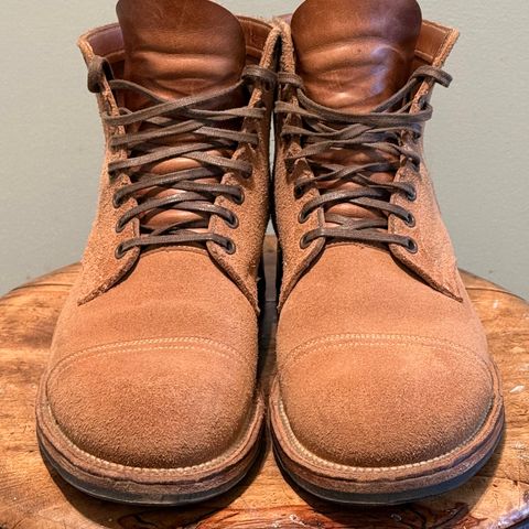Viberg Service Boot PCT in Horween Marine Field Roughout