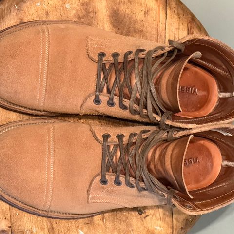 Viberg Service Boot PCT in Horween Marine Field Roughout