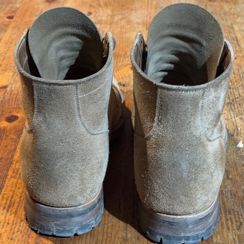 Viberg Service Boot PCT in Horween Marine Field Roughout
