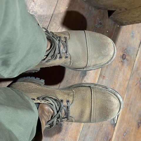 Viberg Service Boot PCT in Horween Marine Field Roughout