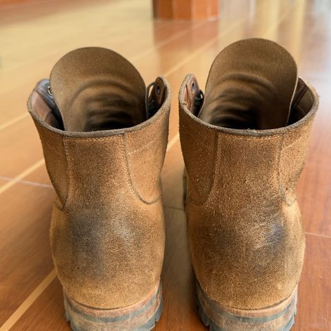 Viberg Service Boot PCT in Horween Marine Field Roughout