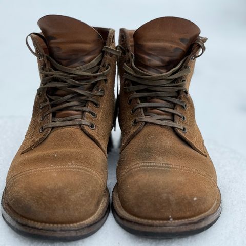 Viberg Service Boot PCT in Horween Marine Field Roughout