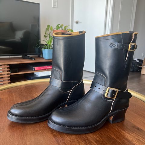 Role Club Engineer Boots in Handfinished CXL Horsehide