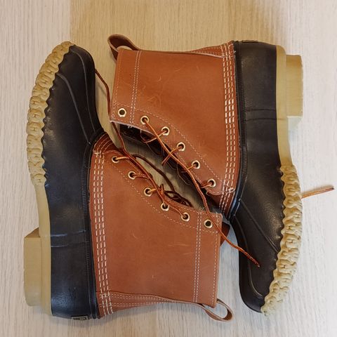 L.L.Bean 8" Bean Boot in rubber