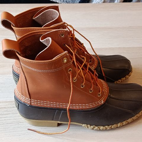 L.L.Bean 8" Bean Boot in rubber