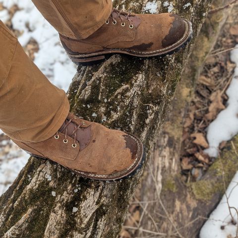 Nicks BuilderPro in Seidel 1964 Brown Roughout