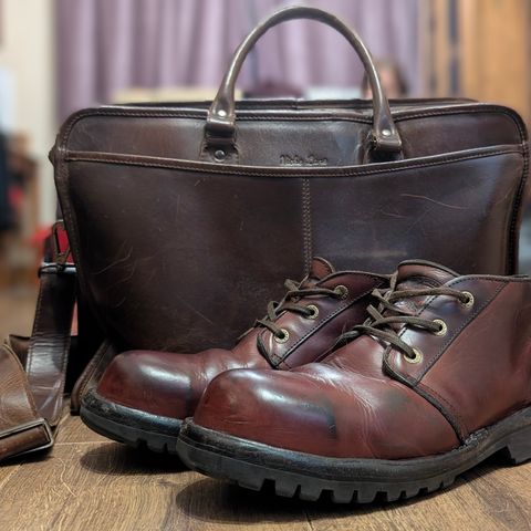 Jim Green Vellie in Hazelnut Veg Retan