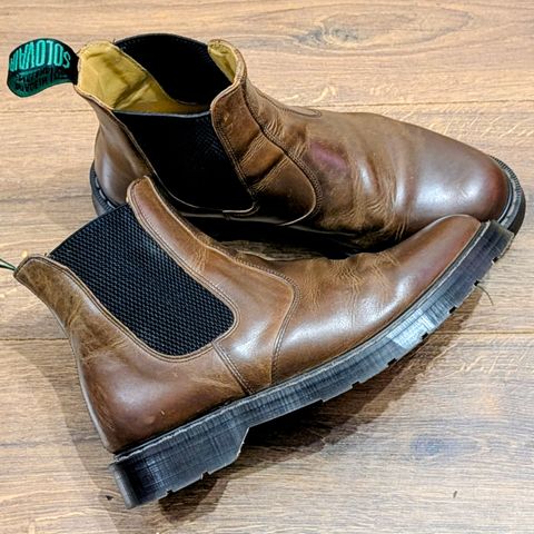 Solovair Dealer Boot in Gaucho Crazy Horse Greasy Pull Up