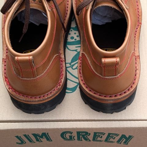 Jim Green Turbo Vellie Custom in Natural Veg Tan