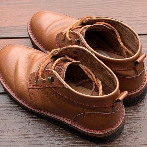 Jim Green Turbo Vellie Custom in Natural Veg Tan