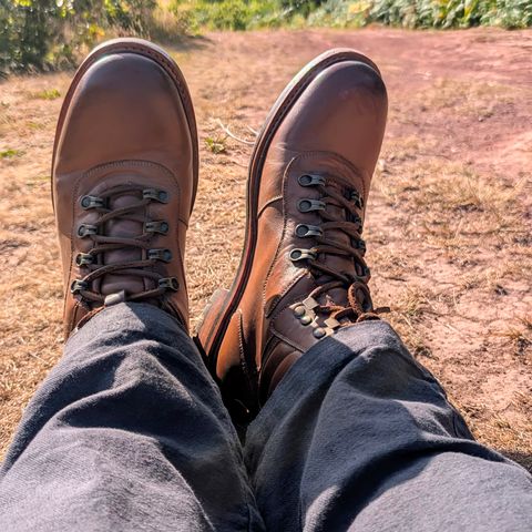 BLKBRD Bulwark Trek Boot in Cognac