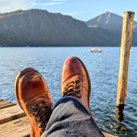 BLKBRD Bulwark Trek Boot in Cognac