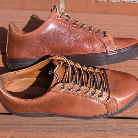 Thursday Premier Low Top in Horween Natural Chromexcel