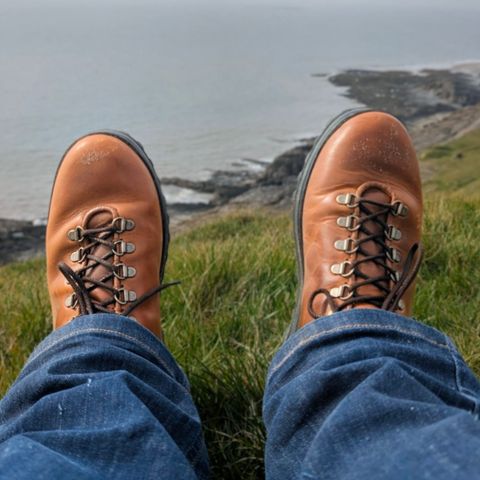 Crown Northampton Everdon in Horween Sunflower Chromexcel